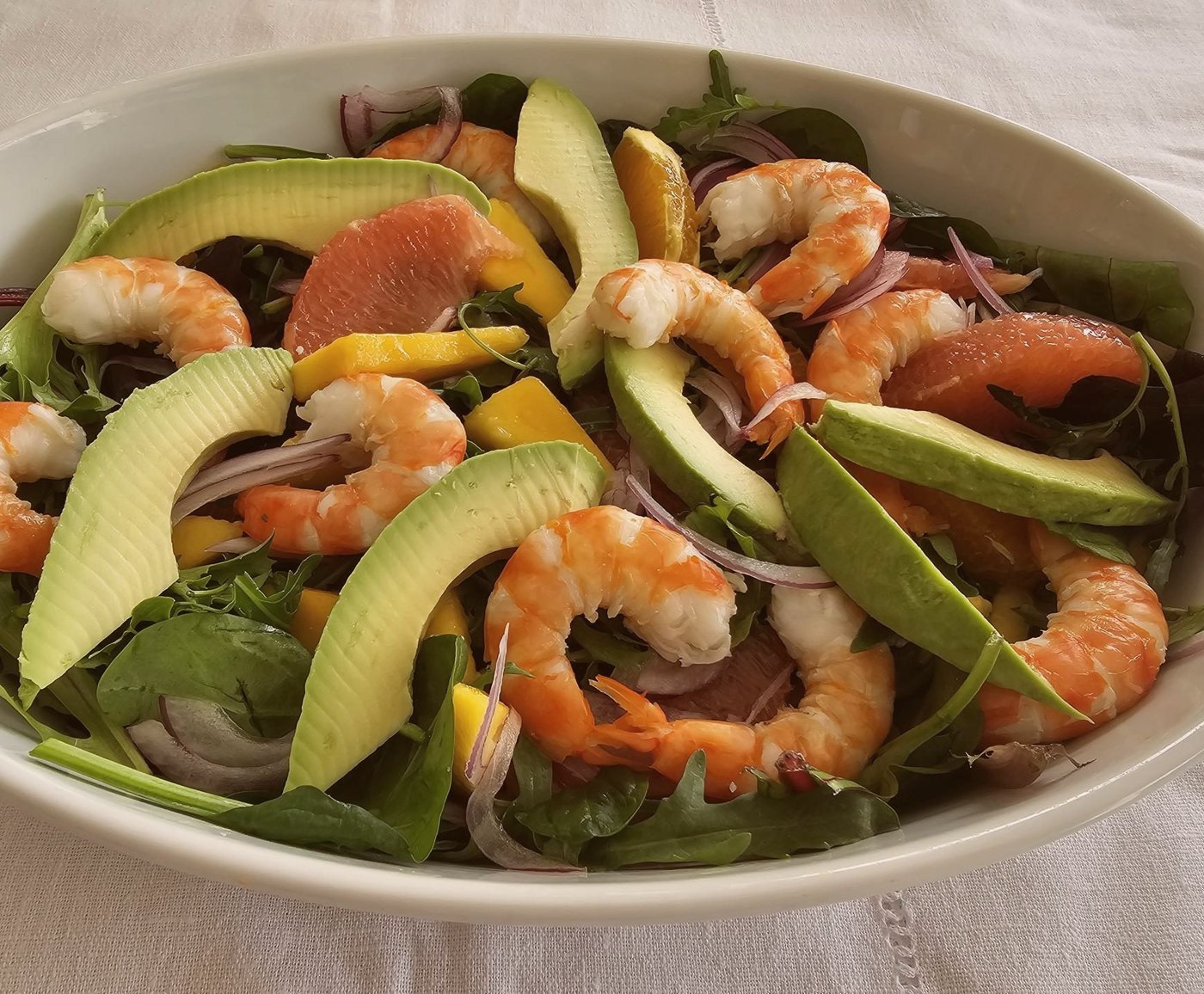 Citrus and Prawn Salad