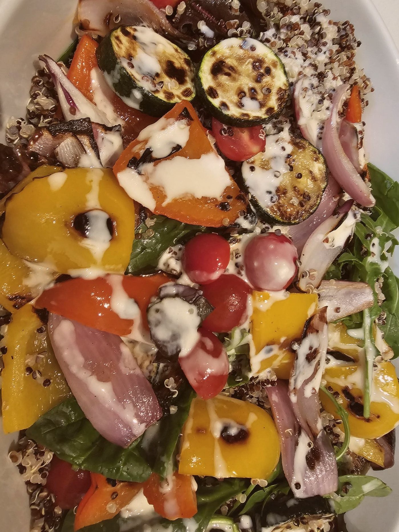 Grilled Vegetable and Quinoa Salad