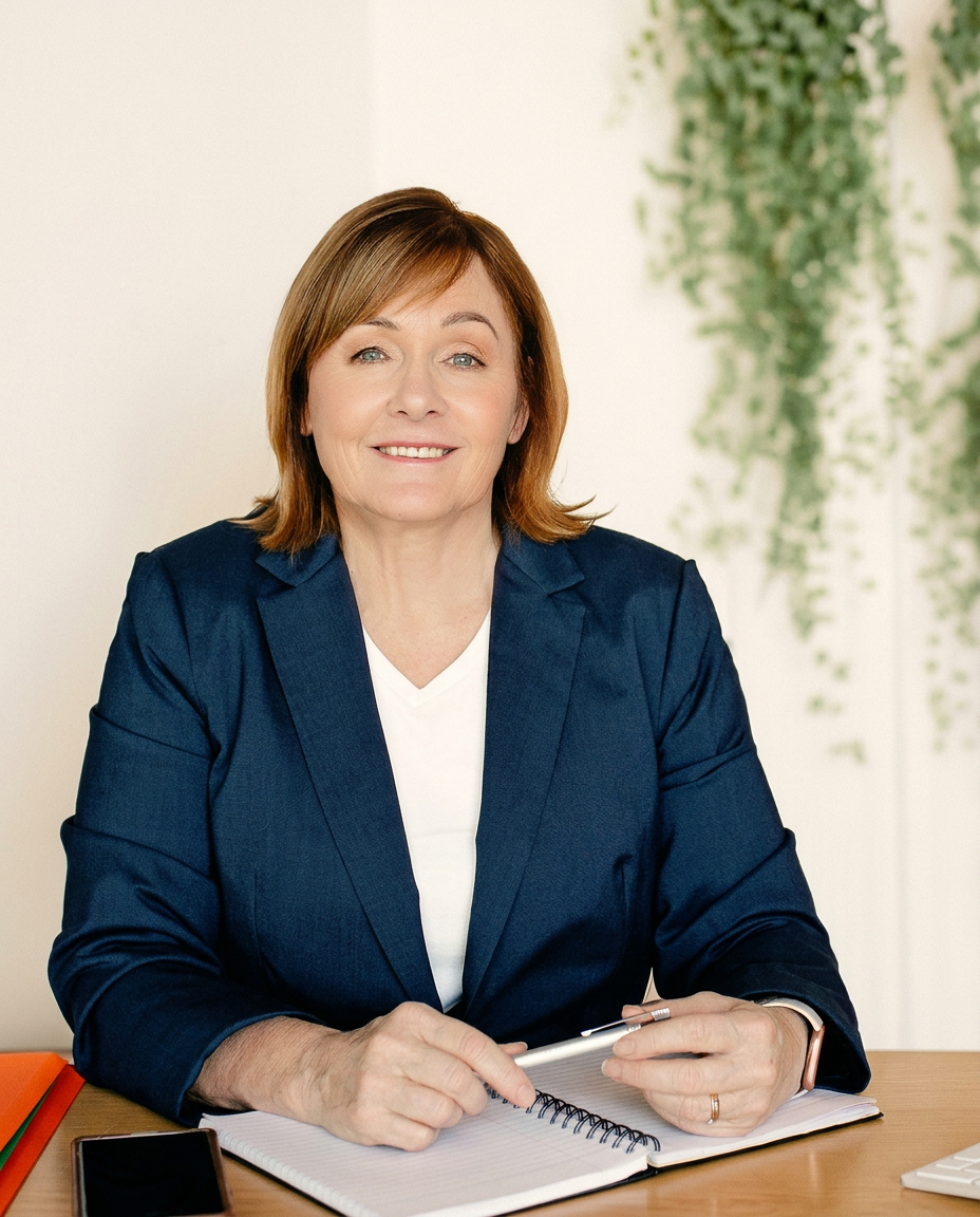 Dorelle Thompson, Accredited Practising Dietitian, at her Brisbane practice